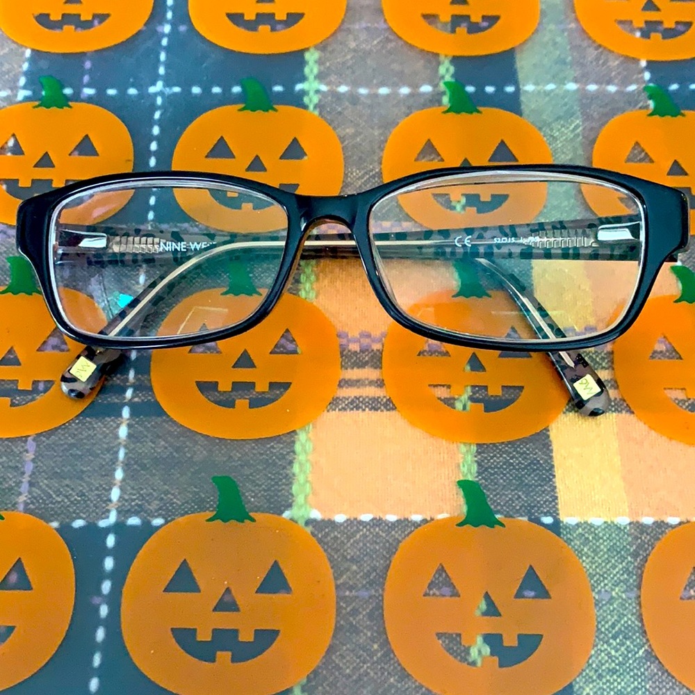 Nine West frames w/corrective lenses AND case - lenses can be swapped!